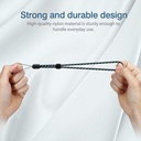 Universal Wrist Phone Lanyard (Blue/White)