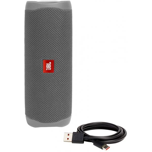 JBL FLIP 5 Waterproof Portable Bluetooth Speaker (Gray)