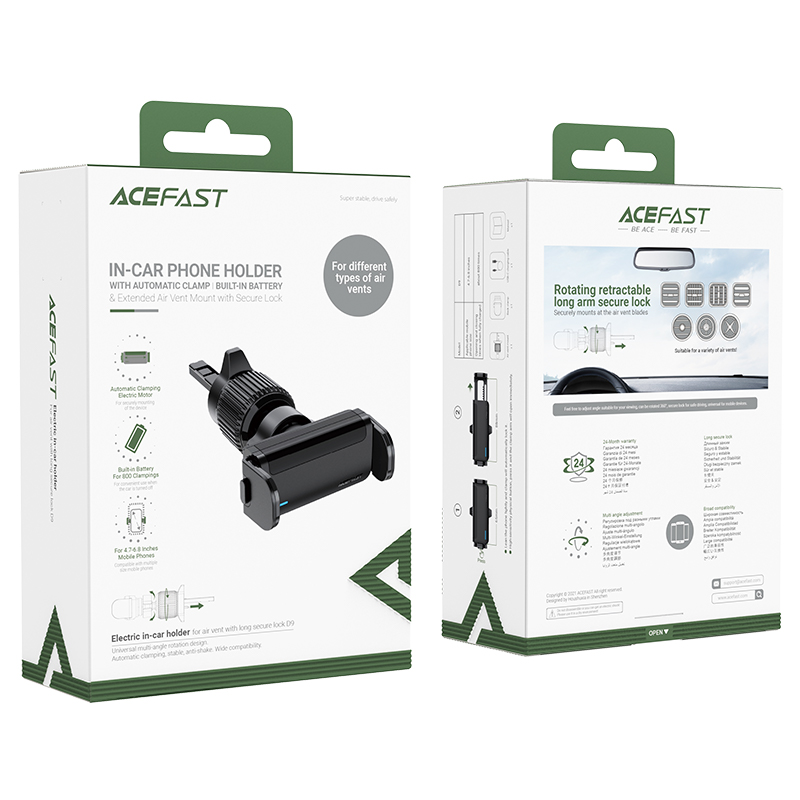 Acefast Air Vent Electric Car Holder
