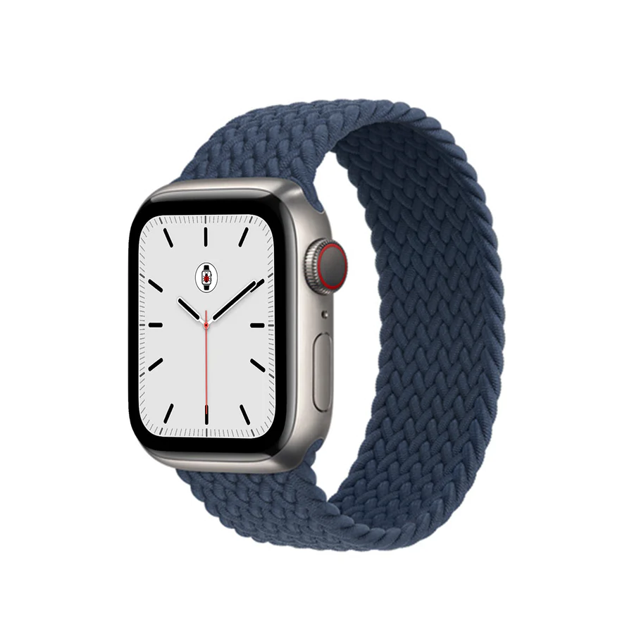 Apple Watch Braided Solo Loop 41mm (Abyss Blue)