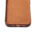 Mujjo Full Leather Wallet Case for iPhone 14 Pro (Tan)