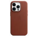 Apple Leather with Magsafe for iPhone 14 Pro (Umber)