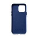 Mujjo Full Leather Wallet Case for iPhone 14 Pro Max (Monaco Blue)