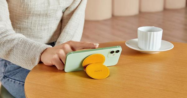 Moft O-Snap Phone Stand and Grip Magsafe (Orange)