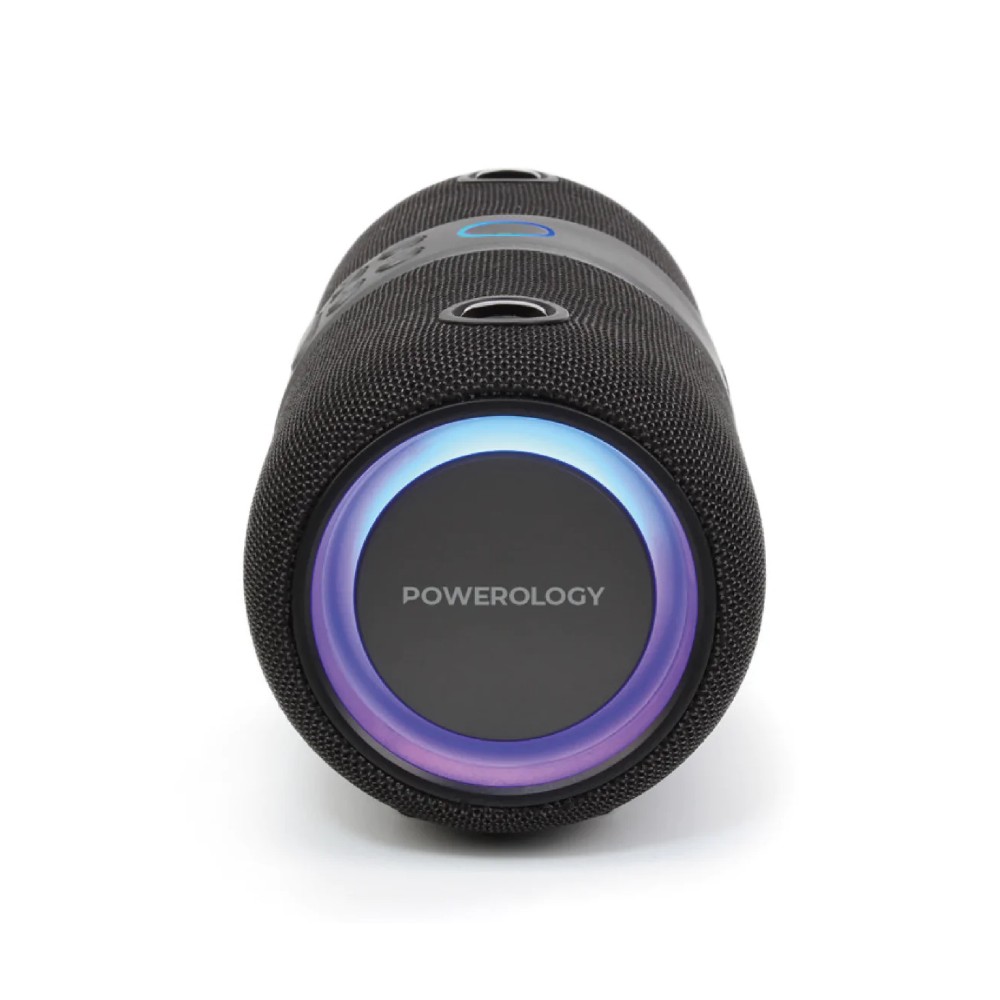 Powerology Cypher Portable Stereo Speaker (Black)