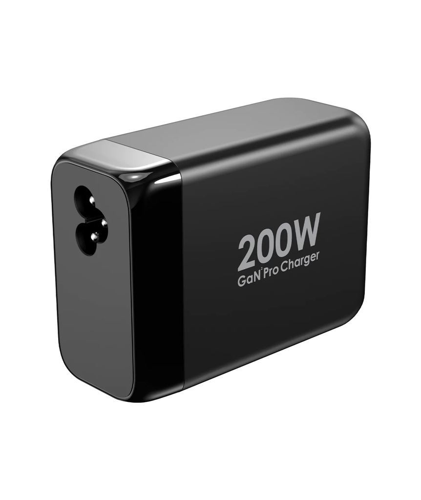 Powerology 200W GaN Smart Terminal (3 PD Port + 1 Q.C Port)