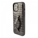 GoldBlack Finger Holder Case iPhone 12 Pro Max Milano (Gray)