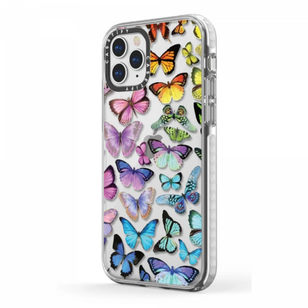 Casetify Butterfyl Rainbow Case for iPhone 12/12 Pro (Frost)
