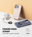 Ringke Finger Ring Strap (Black &amp; Light Gray)