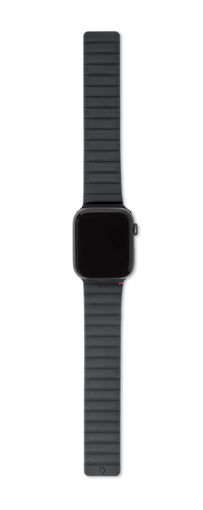 Decoded Silicone Traction Lite Strap Ultra Apple Watch 49/45/44/42mm (Charcoal)