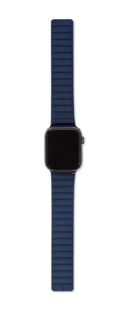 Decoded Silicone Traction Lite Strap Apple Watch 41/40/38mm (Navy Peony)