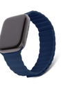 Decoded Silicone Traction Lite Strap Apple Watch 41/40/38mm (Navy Peony)