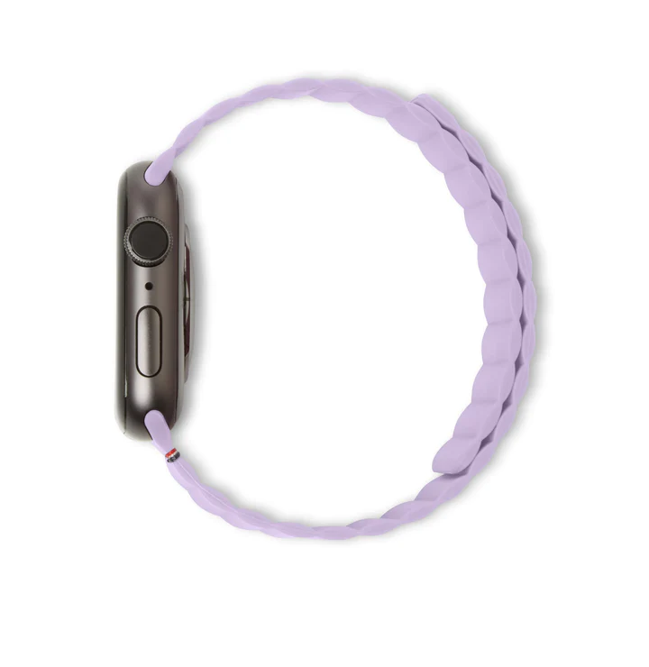 Decoded Silicone Traction Lite Strap Apple Watch 41/40/38mm (Lavender)