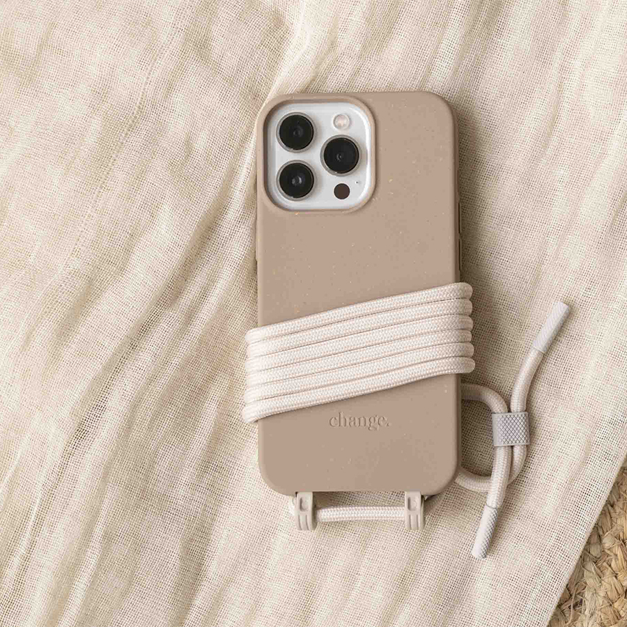 Woodcessories Change Case iPhone 14 Pro (Taupe)