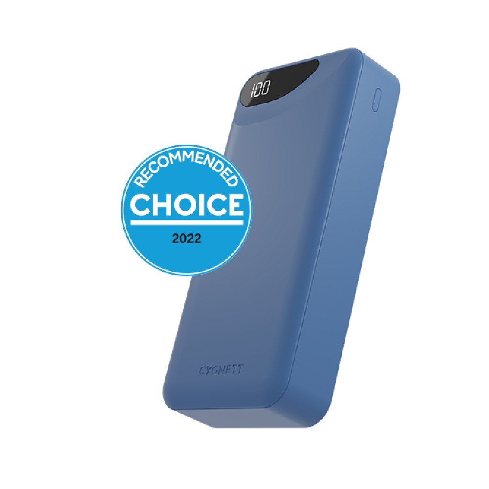 Cygnett ChargeUp Boost Gen3 20K Power Bank (Blue)