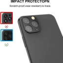 Grip2u Camera Lens Screen Protector for iPhone 12 Pro (Black)