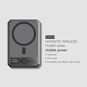 Orsen Magsafe Powerbank 1000mAh 15W PD20W (Grey)