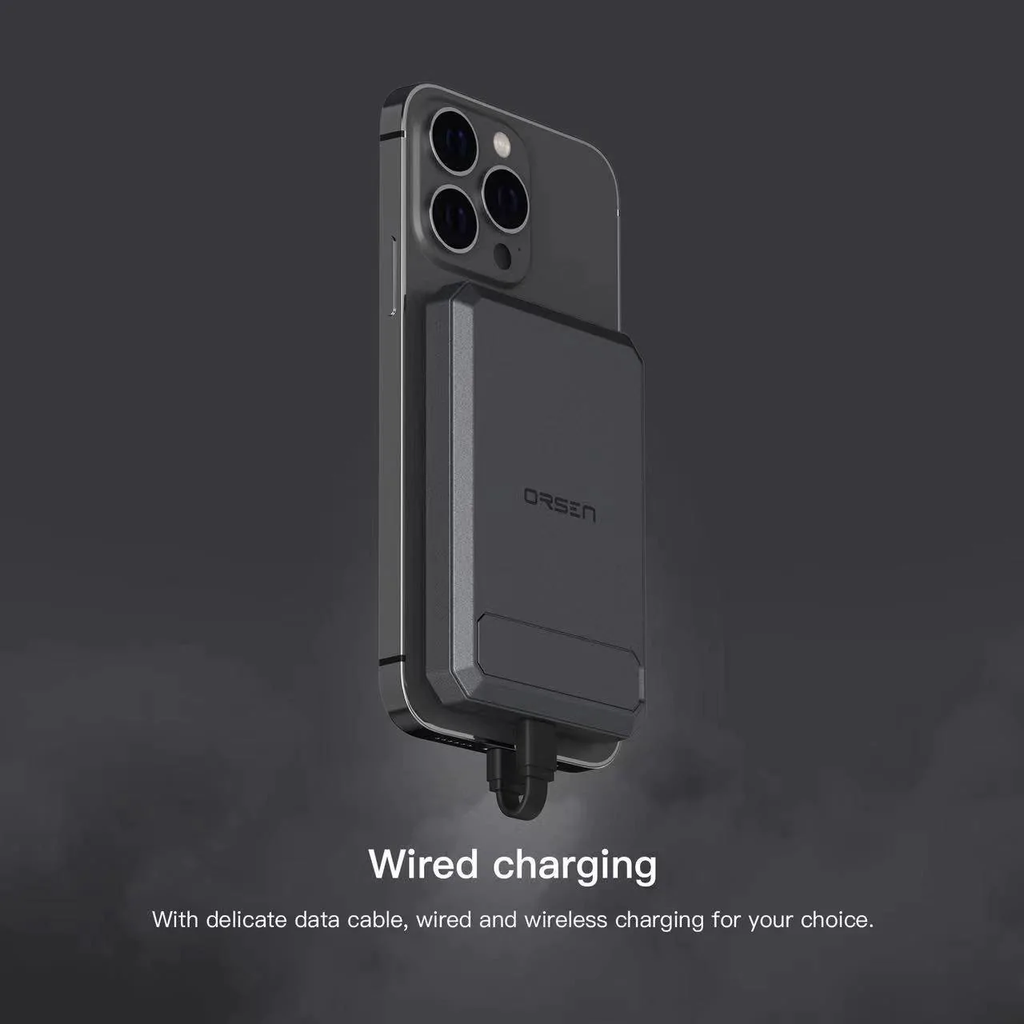 Orsen Magsafe Powerbank 1000mAh 15W PD20W (Grey)