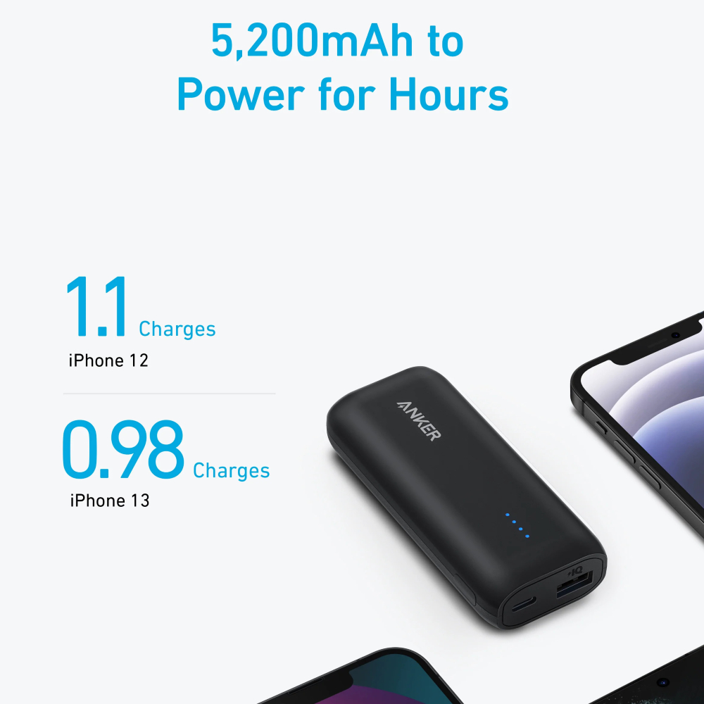 Anker 321 Power Bank 5000mAh (Black)