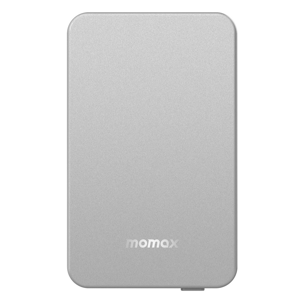 Momax Q.MAG Power 6 Magnetic Wireless Battery 5000mAh (Silver)