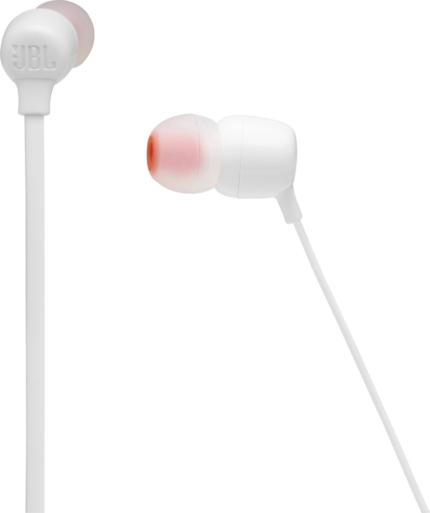 JBL T125BT Wireless In-ear Pure Bass Headphones - White
