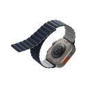 UNIQ Revix Reversible Magnetic for Apple Watch Strap 49/45/44/42mm Storm (Storm Blue/Chalk Grey)