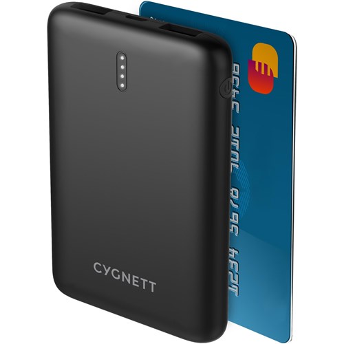 Cygnett ChargeUp Move 5,000mAh Power Bank (Black)