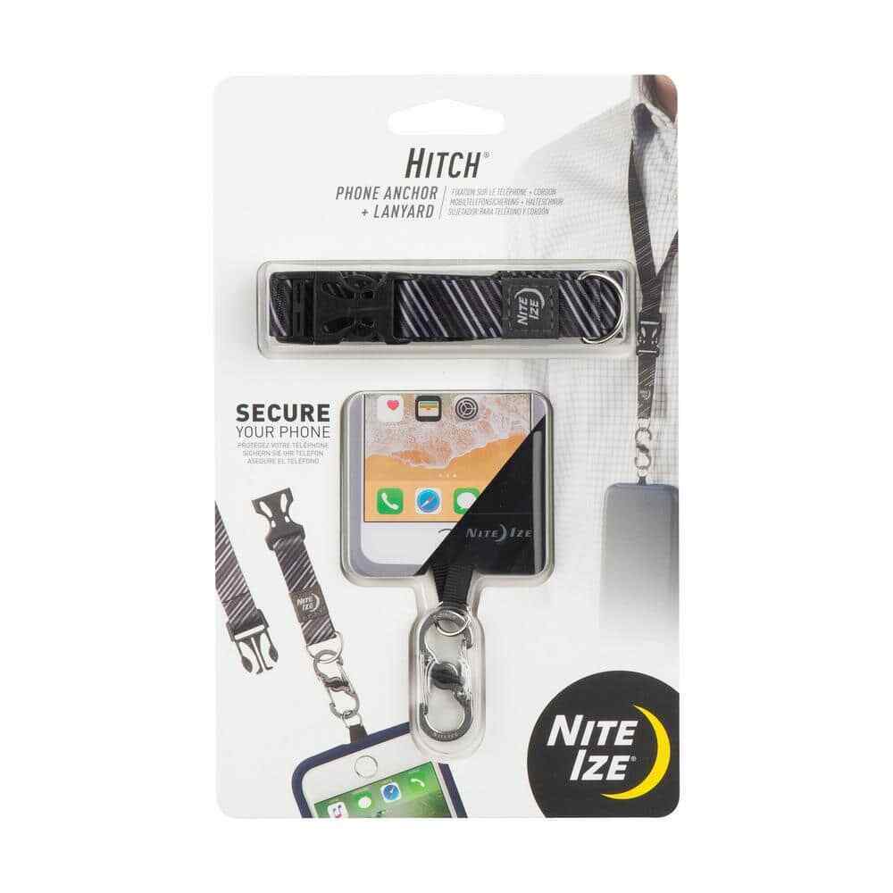 NiteIze Hitch®  Phone Anchor + Lanyard (Black)