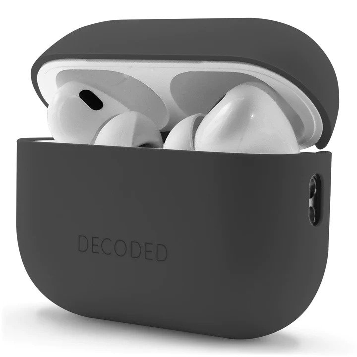 Decoded Silicone Case Airpods Pro 1 &amp; 2 (Charcoal)