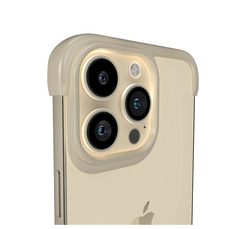 FOMO fender case for iPhone 14 Pro Max (Gold)