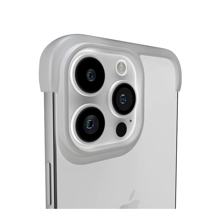 FOMO fender case for iPhone 14 Pro Max (Silver)