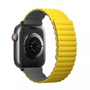 UNIQ Revix Reversible Magnetic for Apple Watch Strap 42/44/45mm (Mustard/Khaki)