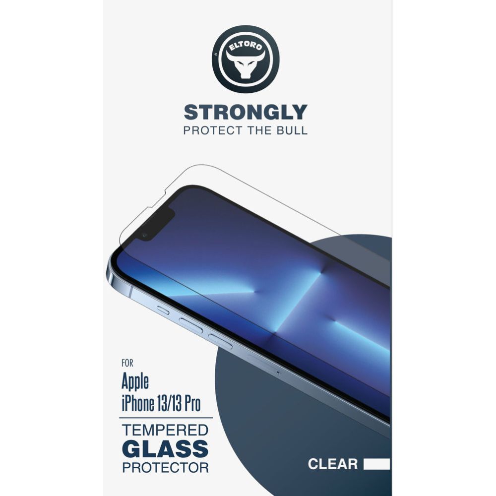Eltoro Double Strong Screen Protector for iPhone 13/13 Pro/14 (Privacy)