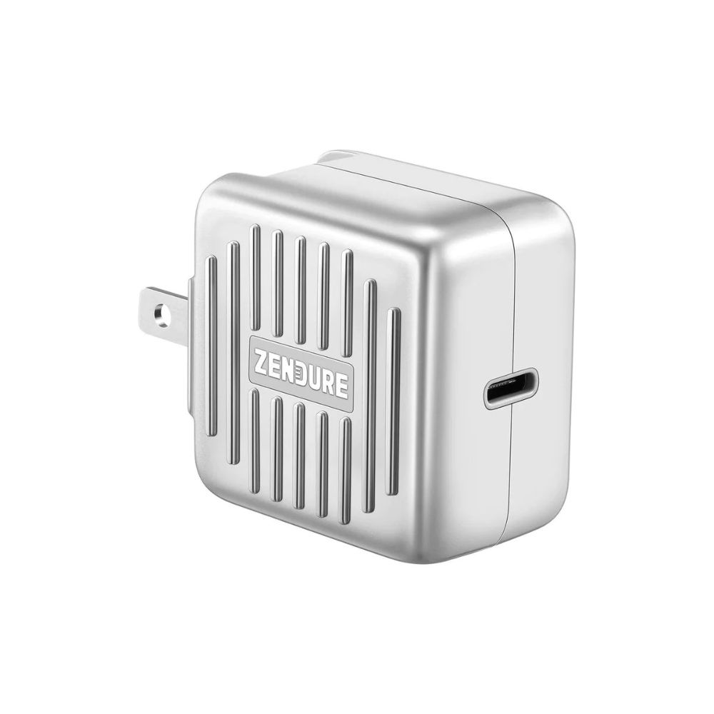 Zendure SuperPort 20W Wall Charger with US+UK Plug Silver
