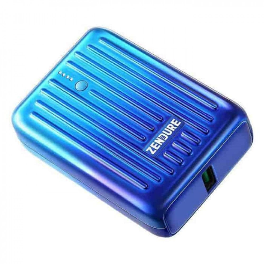 Zendure Small And Fast Power Bank 10000mAh 2 Port Blue