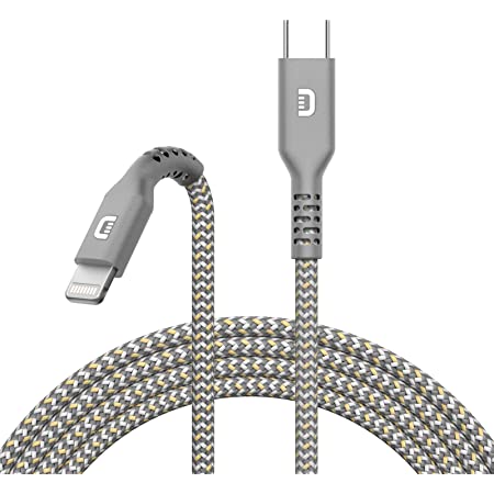 Zendure SuperCord Kevlar USB-C to Lightning Cable 1m (Gray)
