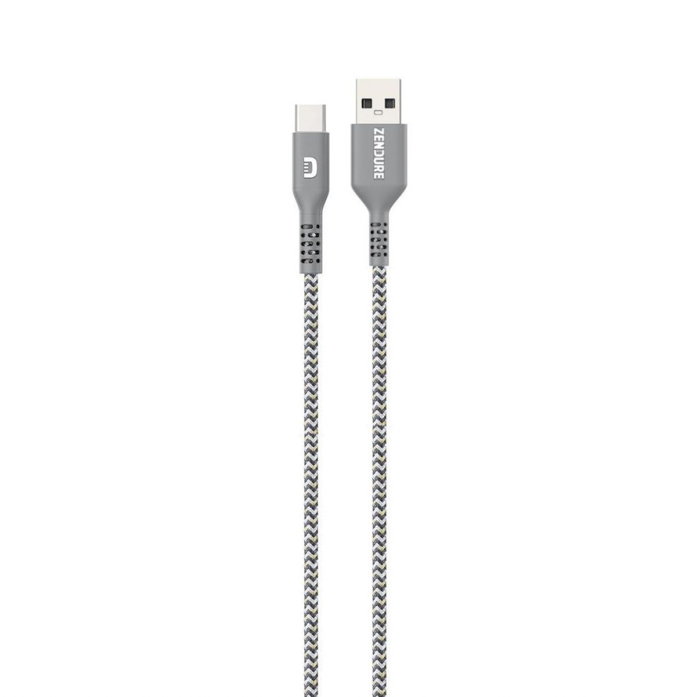 Zendure SuperCord Kevlar 8 Pin Cable 1m Gray