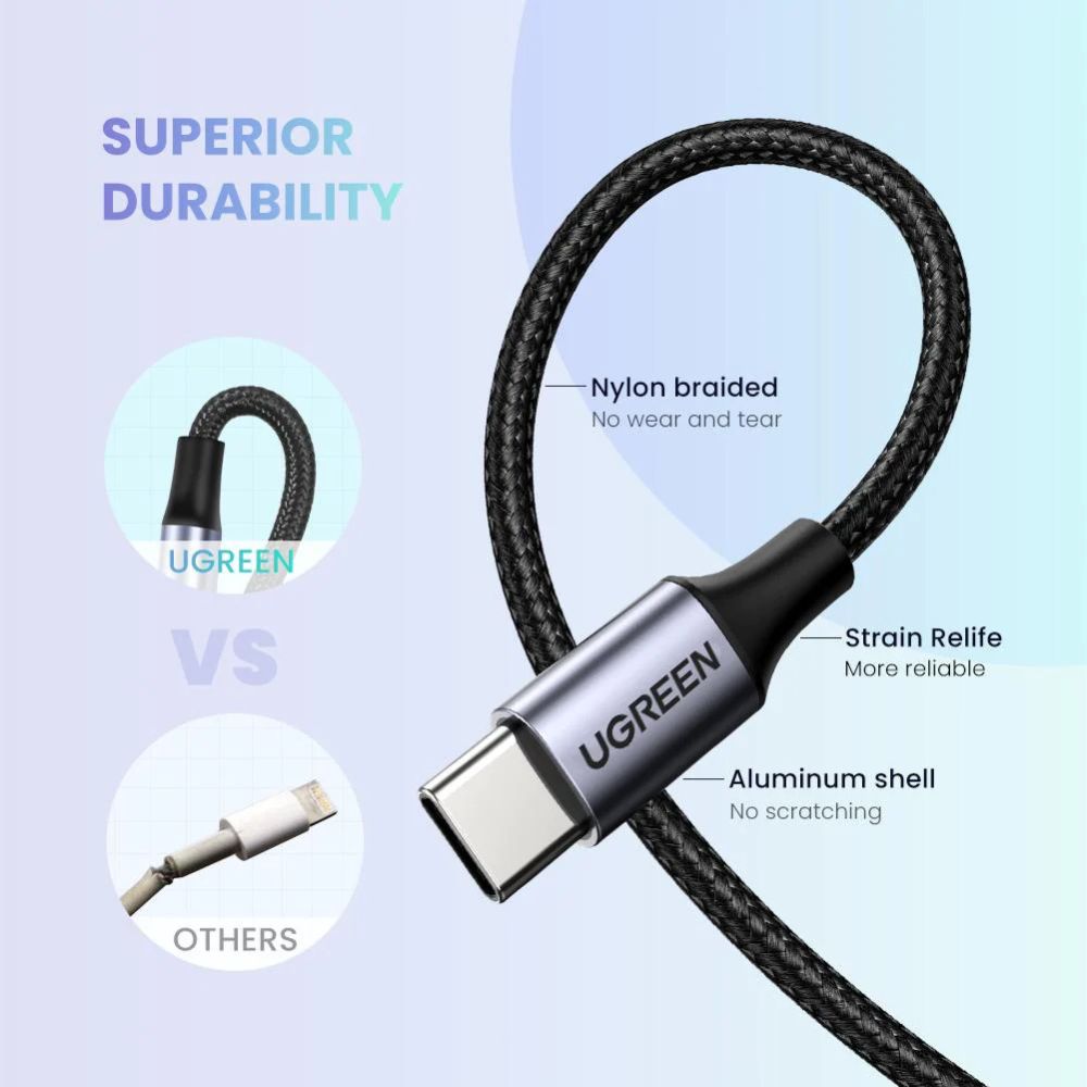 Ugreen USB-C to Audio Cable 3.5mm M/M Aluminum Shell 1m
