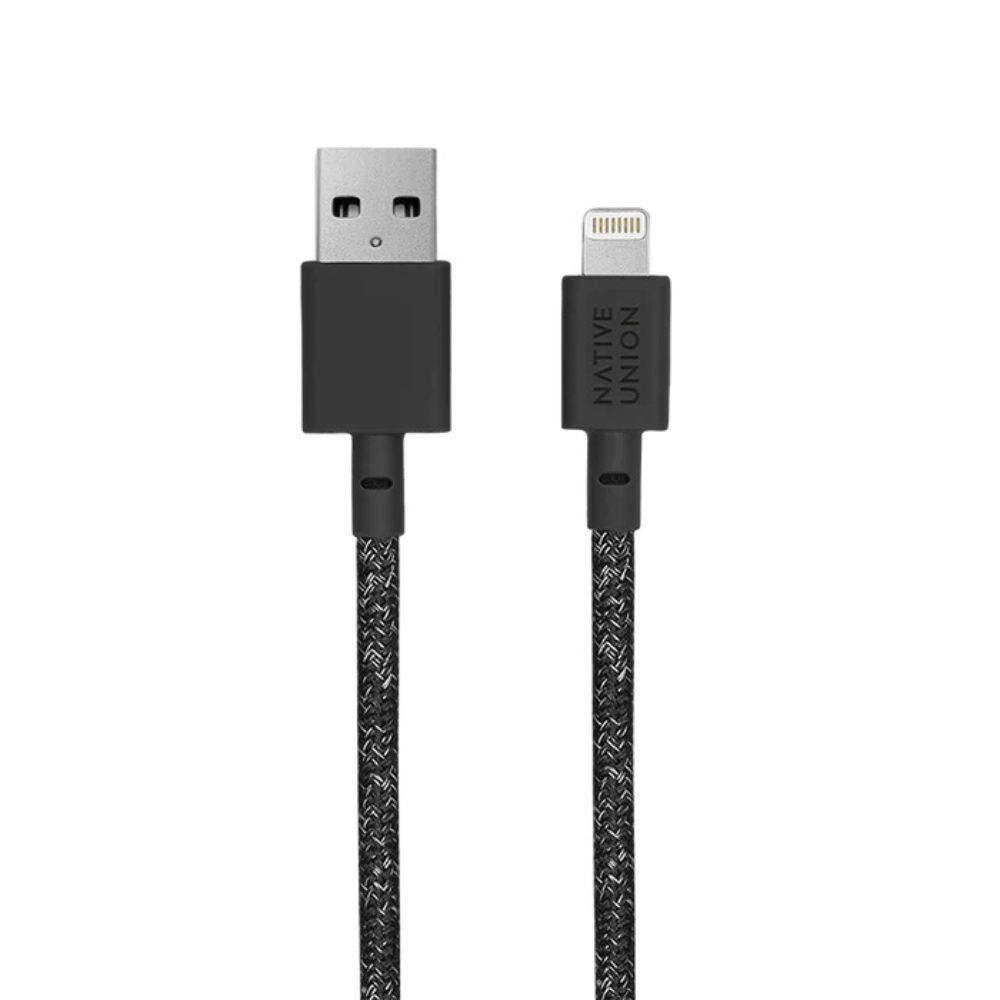 Native Union Belt Cable USB-A to Lightning 1.2m (Cosmos Black)