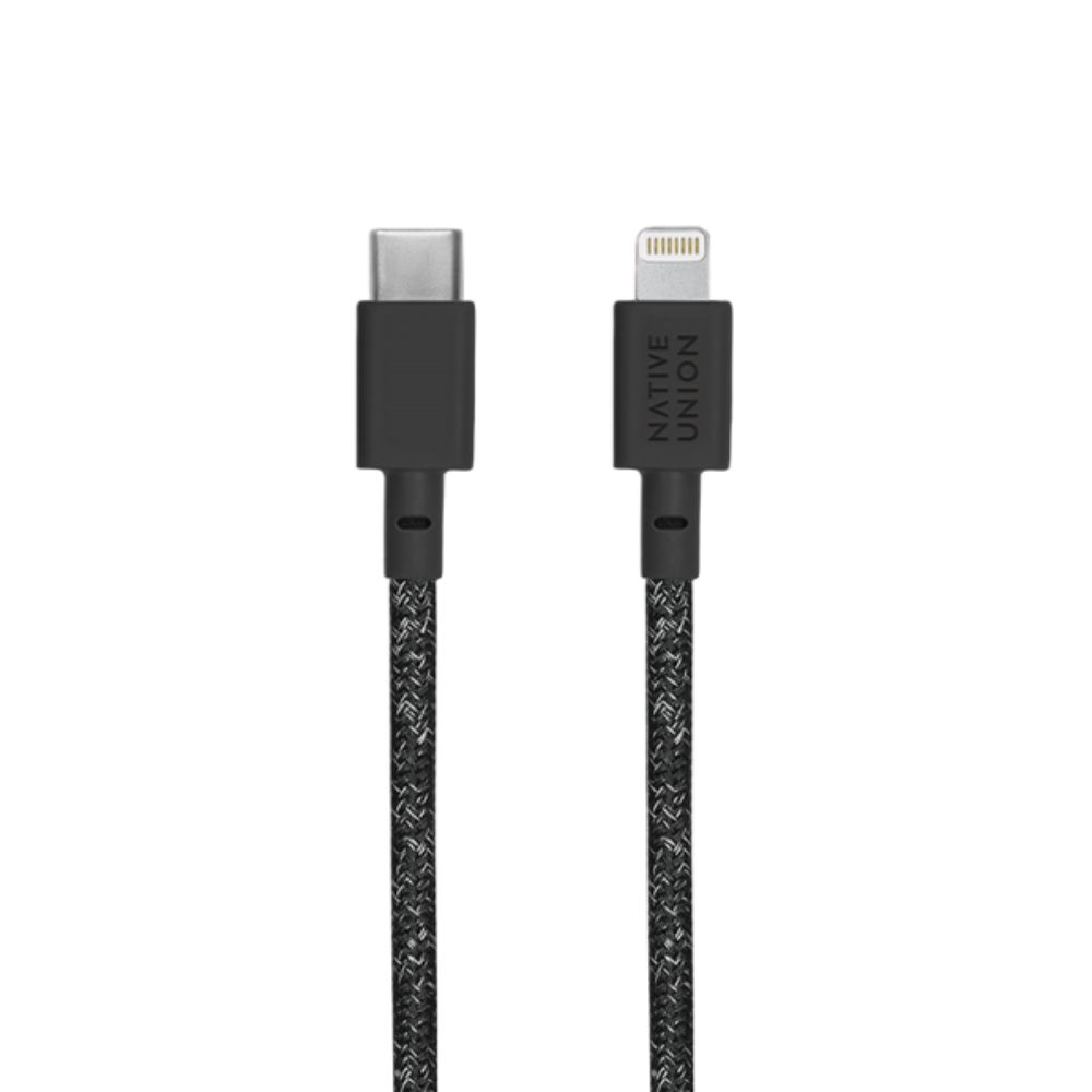 Native Union Belt Cable USB-C to Lightning 1.2m (Cosmos Black)