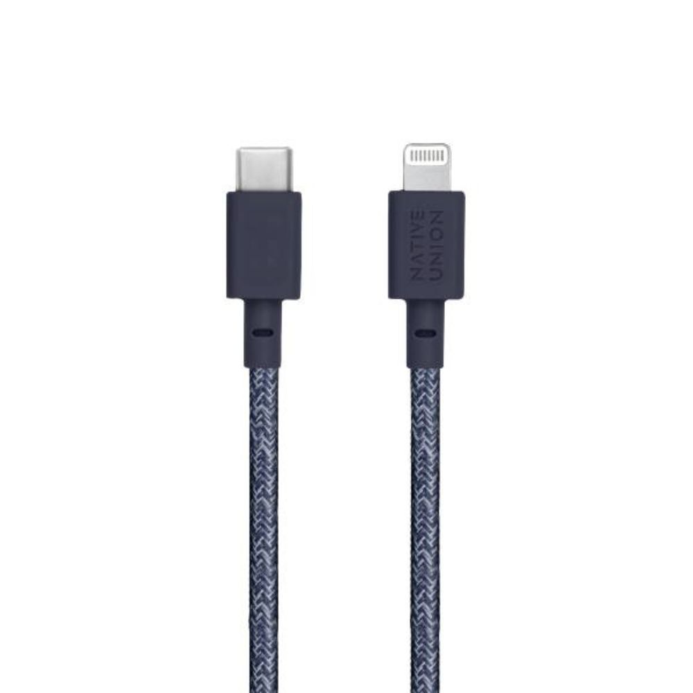 Native Union Belt Cable USB-C to Lightning 1.2m (Indigo)