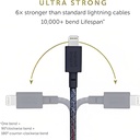 Native Union Belt Cable USB-C to Lightning 1.2m (Indigo)