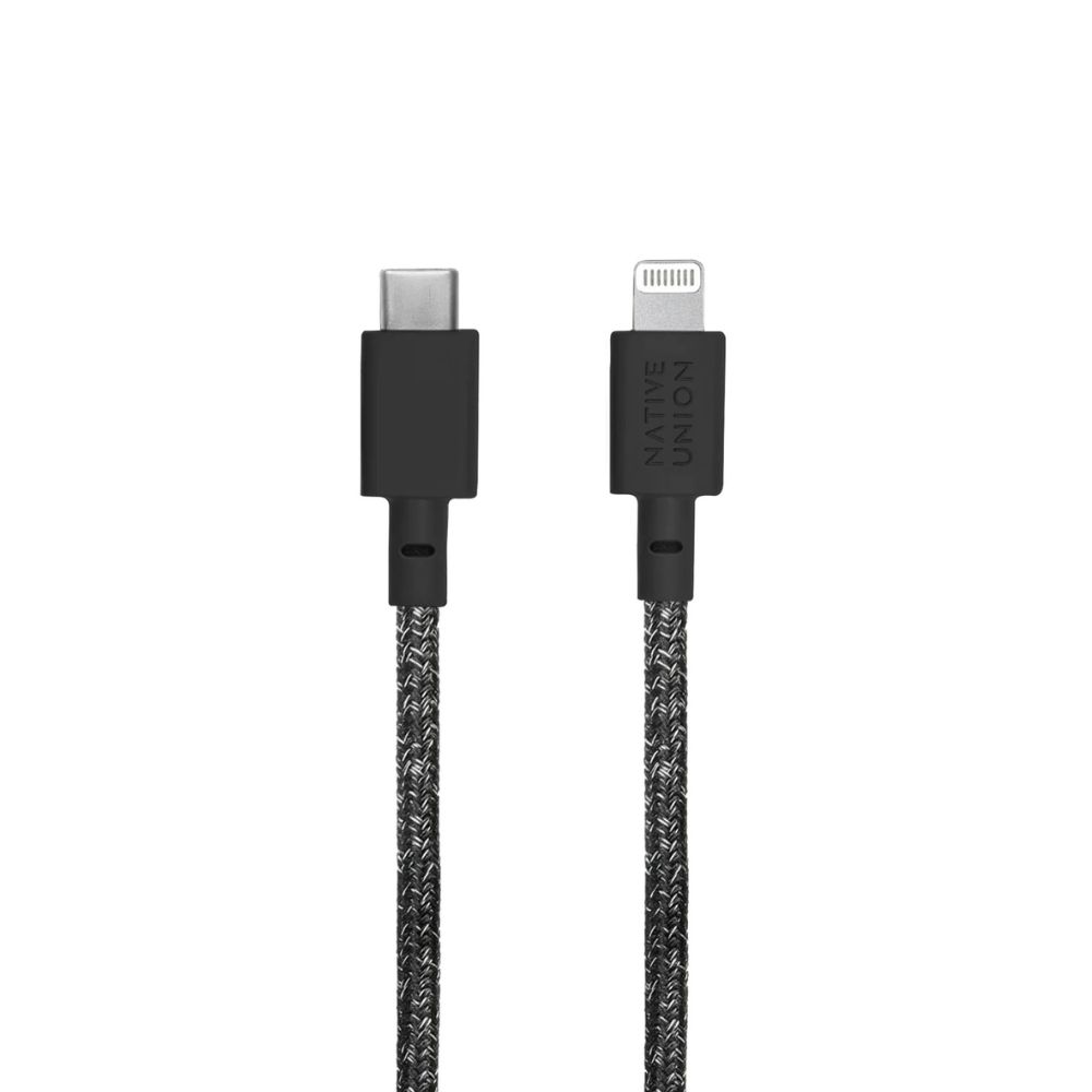 Native Union Belt Cable XL USB-C to Lightning 3m (Cosmos Black)