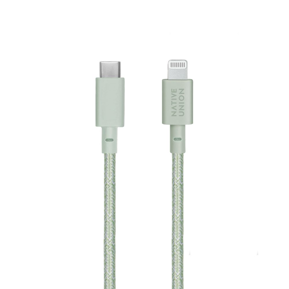 Native Union Belt Cable XL USB-C to Lightning 3m (Sage)