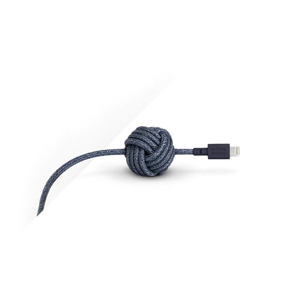 Native Union Night Cable USB-A to Lightning 3m (Indigo)