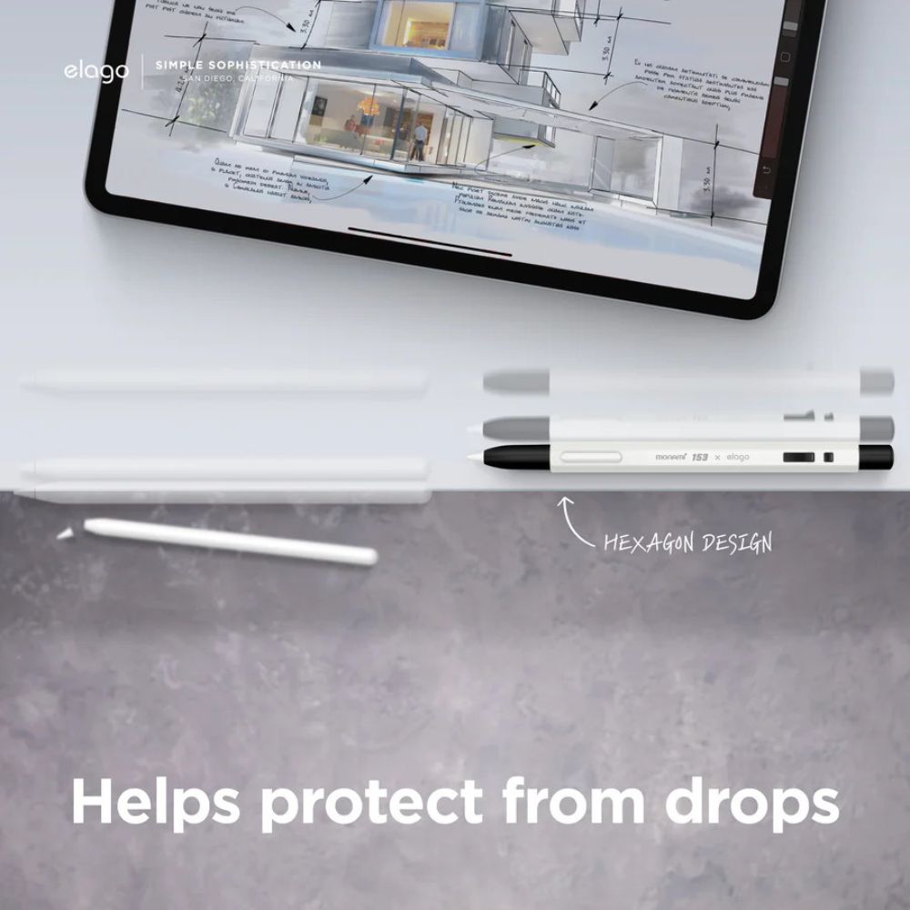 Elago Monami Case for Apple Pencil 2nd Gen (White)
