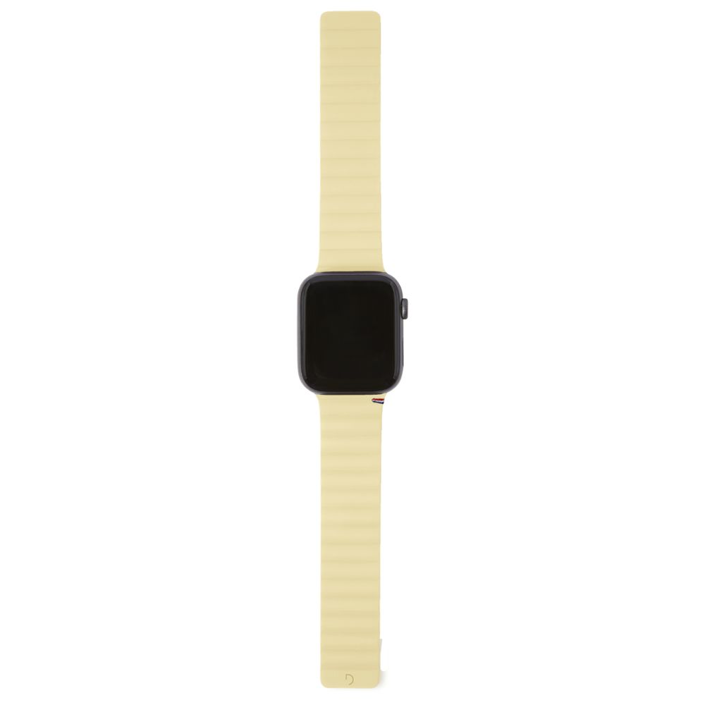 Decoded Silicone Magnet Traction Lite Strap for Apple Watch 42/44/45/49mm (Sweet Corn)