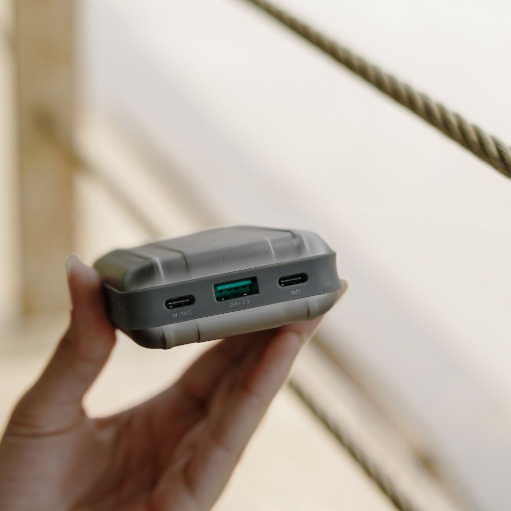 Zendure 20000mAh Crush-Proof Portable Charger Space (Gray)