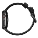 Nomad Active Leather Strap Apple Watch 45mm (Black/Black)