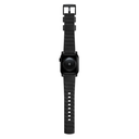 Nomad Active Leather Strap Apple Watch 45mm (Black/Black)